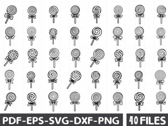 Candy Svg Bundle Graphics