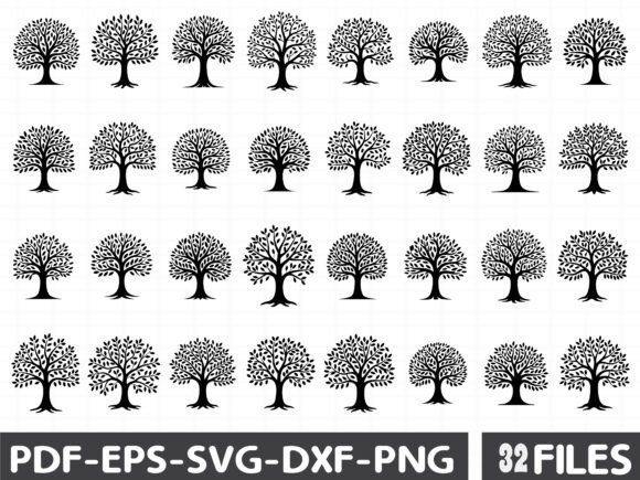 Maple Tree Svg Bundle Graphics for Local Branding
