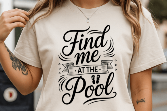 Pool Quote SVG for Graphics and T-Shirt Designs