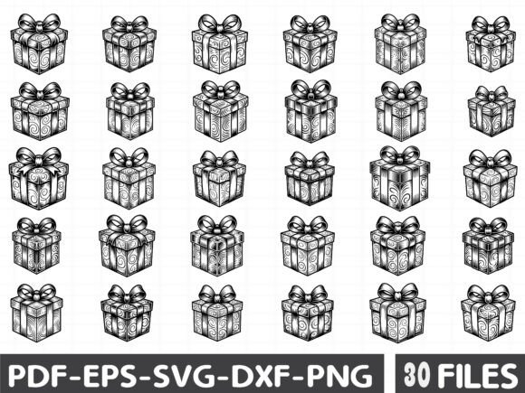 Presents SVG Bundle for Crafting and Design